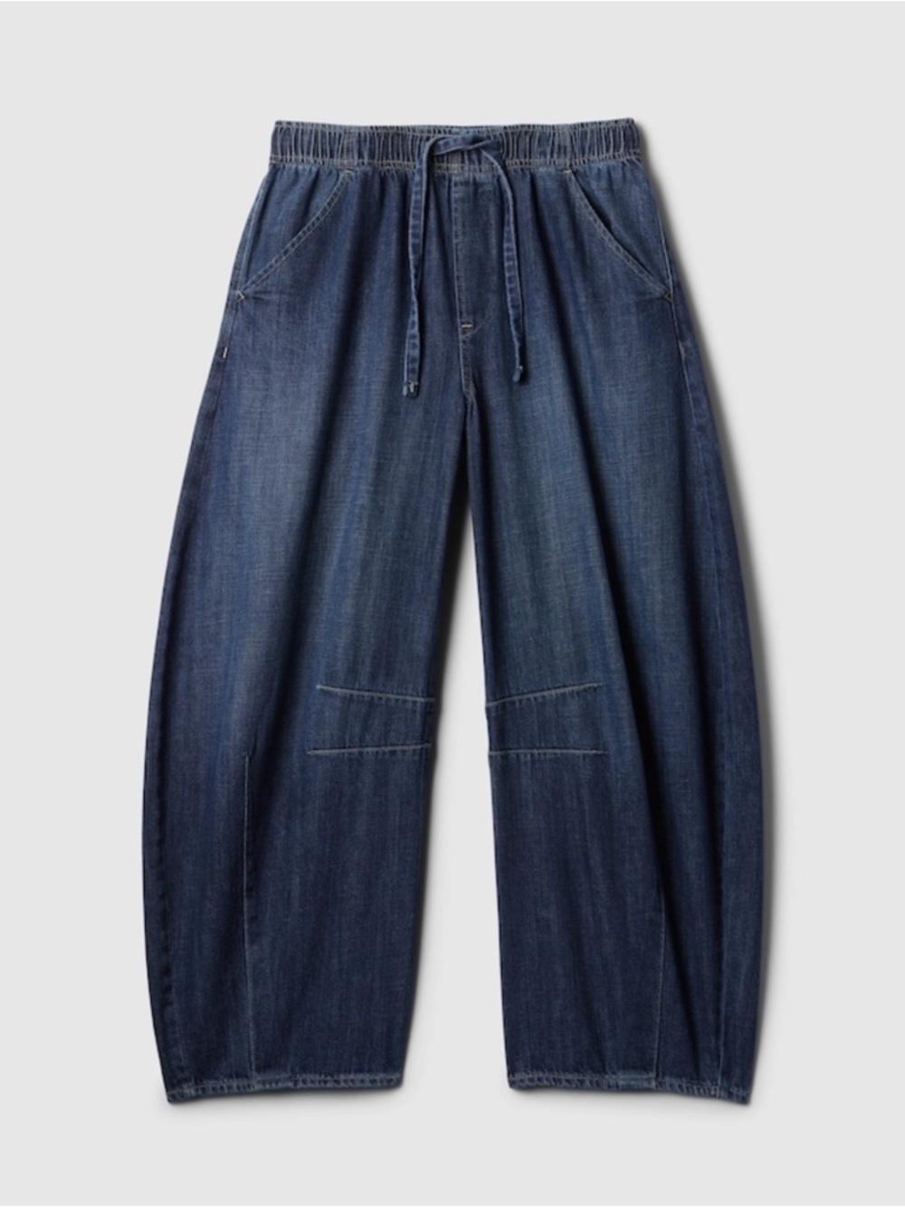 NEW GAP Fast Horseshoe Jeans Pull on Dark Indigo M